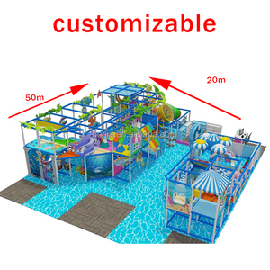 Centre de jeux pour enfants, équipement de jeux souples, équipement de terrain de jeux intérieur pour enfants avec toboggans et piscines à balles pour centres commerciaux - Product Image 4
