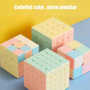 <span class=keywords><strong>Cubo</strong></span> Mágico Piramidal Speed Macaron <span class=keywords><strong>2x2</strong></span> 3x3 4x4 5x5, Juguetes Educativos de Plástico para Niños, Venta al Por Mayor - Product Image 2