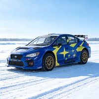 Voiture de rallye RLAARLO XTS-S10 1/10 4WD en fibre de carbone, ESC 80A avec capteur, moteur 3652 3300KV, servo 11KG, 3 différentiels, 9 modes d'éclairage, voiture RC RTR