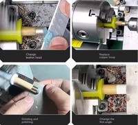 Machine de réparation de queues de billard à tête unique pour le remplacement de la pointe, de la ferrule et de l'anneau de la queue – Outil professionnel