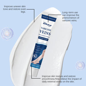 Crema de <span class=keywords><strong>tratamiento</strong></span> de venas varicosas Alivio instantáneo New South Moon Cuidado suave Calmante Malestar en <span class=keywords><strong>las</strong></span> piernas Crema de masaje diario - Product Image 4