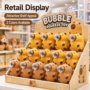 Jouet Squishy Capybara OEM en Vinyle Anti-Stress pour Enfants de 5 à 14 Ans, Jouet Sensoriel Unisexe, Vente en Gros - Product Image 3
