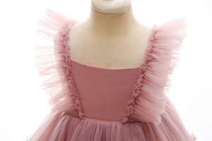 DMFGD Cute Girls Party Princess Frocks BABY-Girls-dress-design T Party Niños Floral Elegante Boutique Baby Pageant Vestidos - Product Image 3