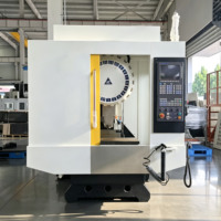 Centre d'usinage vertical simple T600 BT30 GSK, machine de perçage et de taraudage haute vitesse pour le traitement de petites pièces métalliques de précision