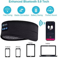 Prix d'usine – Nouveaux écouteurs sans fil Bluetooth pour le sport et le sommeil, masque oculaire musical mains libres pour le voyage