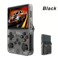 Console de jeu portable R36S 2025, écran IPS de 3,5 pouces, système Linux open source, lecteur de jeux vidéo 64 Go, compatible rétro