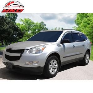 Pour Chevrolet Traverse 09-17, visières de fenêtre en acrylique, 4 pièces, garniture de ventilation, protection contre la pluie - Product Image 2