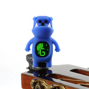 Venta al por mayor de dibujos animados lindo Bulldog clip en Guitarra/<span class=keywords><strong>Bajo</strong></span>/<span class=keywords><strong>Ukelele</strong></span> violín y capo sintonizador - Product Image 2