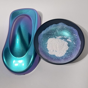 Mica bột nến màu nhuộm Son môi làm nguồn cung cấp sắc tố nhựa Epoxy Carbon tráng silica cầu vồng màu dẫn điện - Product Image 1