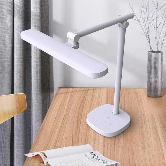 5 CCT Smart Touch Control LED Desk Lamp with Multi-angle Adjustment&Sliding Dimmer Professional Desktop Lamp with Auto Timer