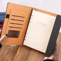 Coffret Cadeau Personnalisé de Carnet à Feuillets Amovibles à Trois Volets Dorland Paper pour Cérémonie d'Ouverture, Anniversaire, Cadeau d'Affaires