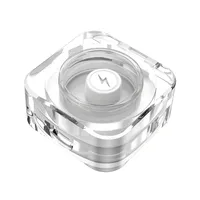 Boîtier de charge pour bracelet intelligent C04, 200 mAh, câble de charge, chargeur à activation automatique, affichage LED transparent, plastique ABS