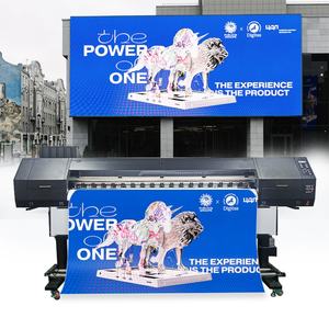 Impresora UV de rollo a rollo de 1.8m (6 pies) con cabezales XP600/I1600/I3200 para pancartas, pegatinas transparentes y etiquetas - Product Image 4
