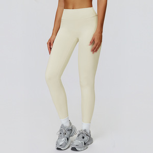 Leggings de Yoga con Forro Polar y Logotipo Personalizado, Pantalones Cálidos de Cintura Alta para <span class=keywords><strong>Mujer</strong></span>, Pantalones Ajustados para Correr, <span class=keywords><strong>Senderismo</strong></span> y Fitness al Aire Libre en Invierno - Product Image 5