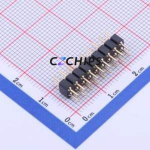X5521WV-2X09-C35D35-1000 Pin Header Through hole Component (THT),P=2.54mm Connector 2x9P 2.54mm 2.54mm Round Pin - Product Image 2