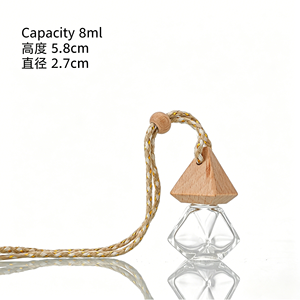 6ml 8ml 10ml Glass Dropper Sealed Screen Printed Various <strong>Car</strong> Pendant Hanging Accessories Empty Perfume Bottle - Product Image 6
