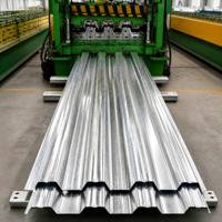Système de support de dalle ignifuge en tôle d'acier ouverte durable pour matériaux de construction métalliques Zhenpeng YX75-230-690