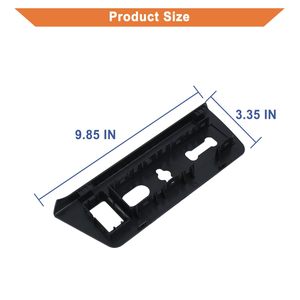 Panneaux de revêtement de siège Ford F150 9L3Z-1661693-AB CA Noir ABS Garniture intérieure Gauche Droite Compatible 09-14 - Product Image 3