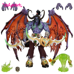 Figura de Acción de World of <span class=keywords><strong>Warcraft</strong></span>, Lllidan Stormrage, 25 cm, Estatua de PVC Coleccionable, con Manos y Pies Articulados - Product Image 1