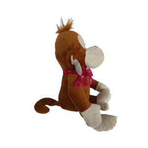 Venta caliente lindo mono muñeco de peluche con beso | Suave beso Animal relleno juguete regalo de San Valentín - Product Image 2
