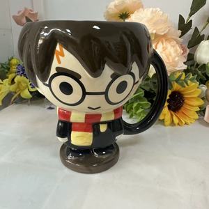 Divertida película de dibujos animados personaje mágico <span class=keywords><strong>3D</strong></span> Harry Boy taza de té de porcelana cerámica creativa Linda taza de café con leche - Product Image 5