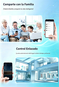 XZJ Domótica Sistema de Casa Inteligente Tuya Interruptor de Control Remoto Domótica Hogar Interruptor de Luz Inteligente - Product Image 4