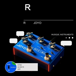 JOYO-Distorsión <span class=keywords><strong>de</strong></span> efecto guitarra, bloque único <span class=keywords><strong>de</strong></span> doble canal, sobrecarga <span class=keywords><strong>de</strong></span> <span class=keywords><strong>voz</strong></span> - Product Image 6