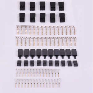 AMASS Servo Plug Gold Plated Anti Loosen Clip FUTABA JR Male 10 Sets <b>RC</b> Model - Product Image 3