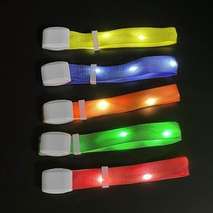 Event Supplies Dmx512 <b>Led</b> Bracelet Programmable Remote Controlled <b>Led</b> Bracelet Dmx Nylon Lanyard <b>Led</b> Wristband - Product Image 4