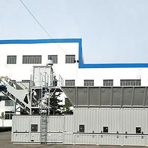 Machine puissante 300m ³/h Centrale de mélange d'asphalte mobile HZS300 avec une grande productivité pour le service professionnel de construction de routes - Product Image 5