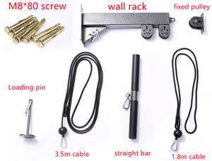 Hệ Thống Gắn Máy Cáp Ròng Rọc Tự Làm Gắn Tường Bộ Thiết Bị Tập Thể Dục Thể Thao Tập Luyện Sức Mạnh Cơ Tam Đầu Cơ Bắp Tay - Product Image 2