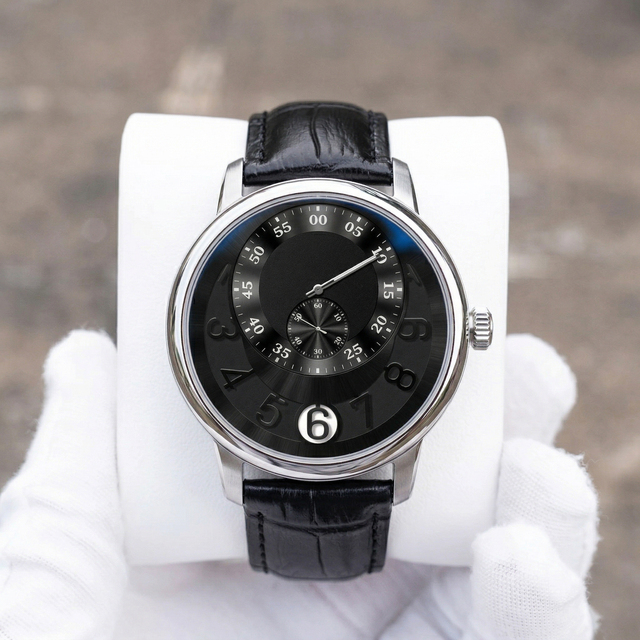 Miyota 9015 Automatic Jumping Hours Watches Power Reserve Luxurious Mechanical Wristwatch Brand Logo Customization Manufacturer