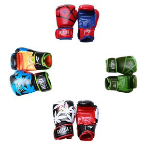 ถุงมือชกมวย MMA มวยไทย คิกบ็อกซิ่ง สำหรับผู้ใหญ่และเด็ก ลดราคาพิเศษ ขนาด 8oz 16oz วัสดุ PU+หนัง น้ำหนักเบา จับกระชับมืออย่างมืออาชีพ - Product Image 1