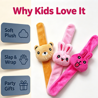 Bracelets à claquer en peluche pour adolescents et adultes, élastiques à cheveux multifonctionnels et organiseurs de câbles, accessoires de bureau