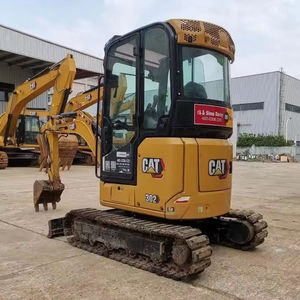 Mini pelleteuse d'occasion originale de 2 tonnes de marque CAT CAT302 pour la construction avec petite pelleteuse en bon état - Product Image 1