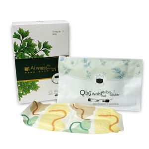 Qiai Self-Heating 5-Piece Wormwood Waist & Abdomen <b>Thermal</b> Hot Compress Moxibustion Patch From Hubei Qichun for Body Care - Product Image 4
