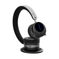Casque d'écoute professionnel haut de gamme AH80 CVc avec suppression du bruit, charge sans fil, câble audio 3,5 mm