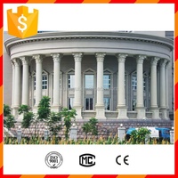 Vente directe d'usine Colonne romaine corinthienne en GRC imperméable haute résistance durable