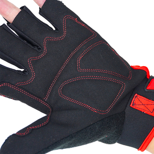 Guantes deportivos de medio dedo para gimnasio, ciclismo y uso al aire libre-Muñequera ligera transpirable con diseño antideslizante - Product Image 5