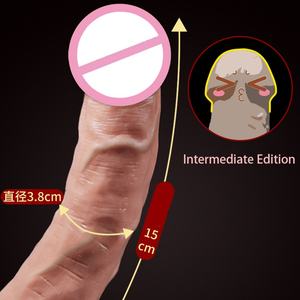 Prezzo All'Ingrosso Dildo a Forma di Pene Grande Giocattolo per Adulti da Donna Stampo per Dildo a Pene Dildo per Masturbazione - Product Image 4