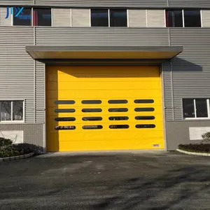 Automatic Car Wash Door Rolling Pvc High Speed Sheet Shutter Door Pvc Stacking High Speed Door