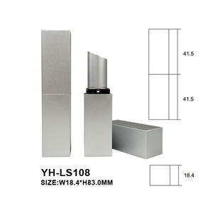 Lápices labiales cuadrados personalizados, color negro mate, venta directa de fábrica, venta al por mayor - Product Image 3