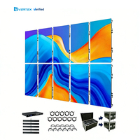 Panel de Video LED de 500x1000mm P2.604 P2.976 P3.91, Pantalla LED Portátil para Alquiler, Pantalla LED para Interiores y Exteriores