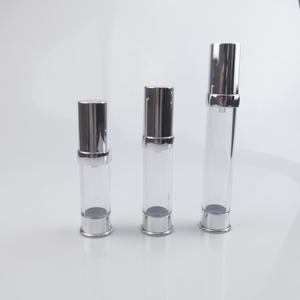 Nouvelle bouteille pulvérisateur sans air en verre doré de 100 ml/200 ml avec joint d'étanchéité circulaire sous vide pour emballage cosmétique - Product Image 3