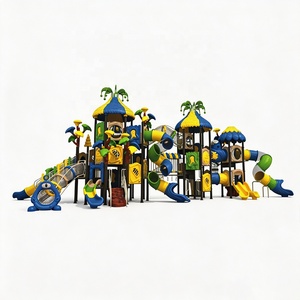 Estructura de Juego para Parque Acuático al Aire Libre <span class=keywords><strong>con</strong></span> Tobogán Antideslizante, Certificación CE, Venta al Por Mayor de Fábrica China - Product Image 4