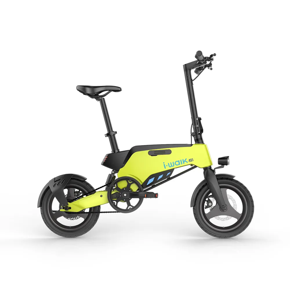 City Road Electric Hybrid Bike 36V Batterij Elektrische Opvouwbare Berg Bromfietsen Fiets Met Pedalen Voor Volwassenen