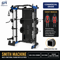 Station d'entraînement multifonctionnelle commerciale Gm-q1006 en métal pour fitness, vente en gros d'usine, appareil de musculation croisé pour triceps