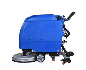 Профессиональная промышленная поломоечная машина для уборки полов с функцией полировки, 24В, свинцово-кислотный аккумулятор - Product Image 3