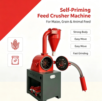Nouvelle machine à moudre électrique triphasée en acier au carbone de 300 kg/h pour la farine de riz, le maïs, le soja, les haricots, haute productivité
