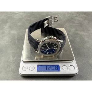 Montre mécanique étanche de qualité supérieure 40 mm, mouvement DDF factory 330, 5167, montre de plongée bleu foncé, bracelet bleu - Product Image 6